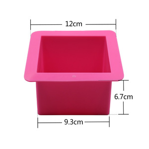 Moule à savon en <span class=keywords><strong>silicone</strong></span> pour gâteau, 500 ml, côté droit, carré, moule à pain en brique, outil de cuisson en cuisine, moules en <span class=keywords><strong>silicone</strong></span> durables - Product Image 5