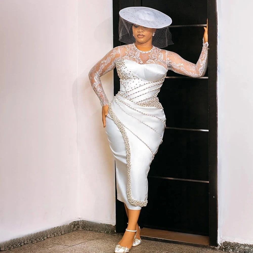 Asoebi White Aso Oke For Traditional Wedding African Fashion