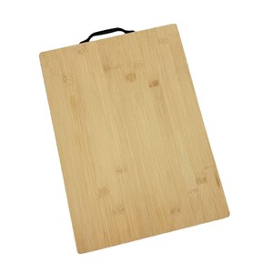 Tabla de Cortar de Bambú Rectangular 42x29x2cm, Tabla de Picar Portátil para Cocina - Product Image 1