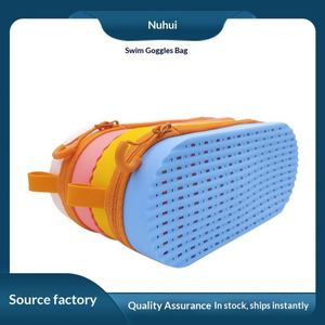 Estuche de Silicona para Gafas, para Hombre y Mujer, para Natación, Viajes, Deportes al Aire Libre, Almacenamiento Portátil Multiusos - Product Image 2