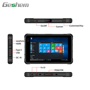 8 ''Intel Cherry Trail Ouad-core Z8350 Tablet resistente GPS BT WIFI 4G USB HD a prueba de golpes a prueba de agua - Product Image 2