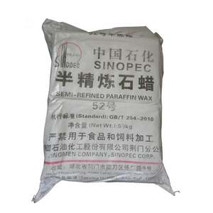 ขี้ผึ้งพาราฟิน58-60 Kunlun กลั่นจากประเทศจีนสำหรับการผลิตเทียน - Product Image 1