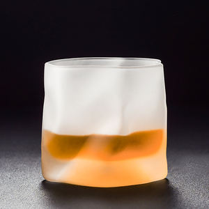 クリスタル高級日本ツイストウイスキーグラスクリスタルクリアウィスキーワイングラス - Product Image 5