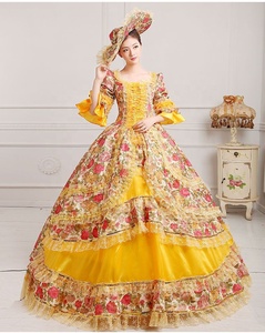 Abito da Scena Europeo Medievale Retrò Gotico da Corte Dama Reale Costume d'<span class=keywords><strong>Opera</strong></span> Vintage - Product Image 4