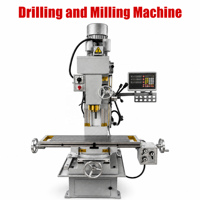 ZX50C Universal-Bohr- und Fräsmaschine - 4-in-1 Metallbearbeitungs-Kraftpaket (Bohren/Planfräsen/Stirnfräsen/Gewindeschneiden) Mittelschwere Ausführung