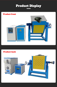 Nuevo horno de inducción eléctrico de acero inoxidable de alta calidad, 10-200kg de capacidad, componentes de núcleo de Motor de fusión de hierro - Product Image 3