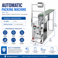 Machine d'emballage semi-automatique à alimentation manuelle par convoyeur pour vis, biscuits, jouets, pesage, comptage, multi-matériaux, prête à l'emploi