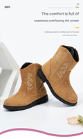 Bottes pour enfants unisexes durables, imperméables, confortables et légères pour les activités de plein air Bottes de cow-boy pour enfants