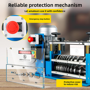 Macchina Automatica Multi-Porta per Spellatura Cavi con Lama/Rullo Regolabile, 0.37KW 220V 25-30m/min, per Riciclaggio Rame - Product Image 4