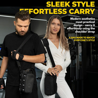 Sac de sport magnétique avec support magnétique puissant pour téléphone, porte-bouteille d'eau personnalisé pour la gym