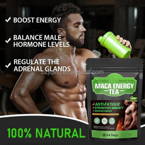 Etiqueta privada OEM ODM High <span class=keywords><strong>Ginseng</strong></span> Maca Energy <span class=keywords><strong>Tea</strong></span> <span class=keywords><strong>Ginseng</strong></span> coreano Tongkat Ali Maca Extracto de té saludable Power Energy para hombre - Product Image 4