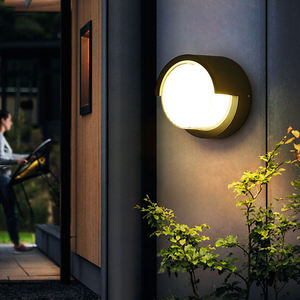 现代黑色防水壁挂灯铝壁灯2灯户外壁灯 - Product Image 3