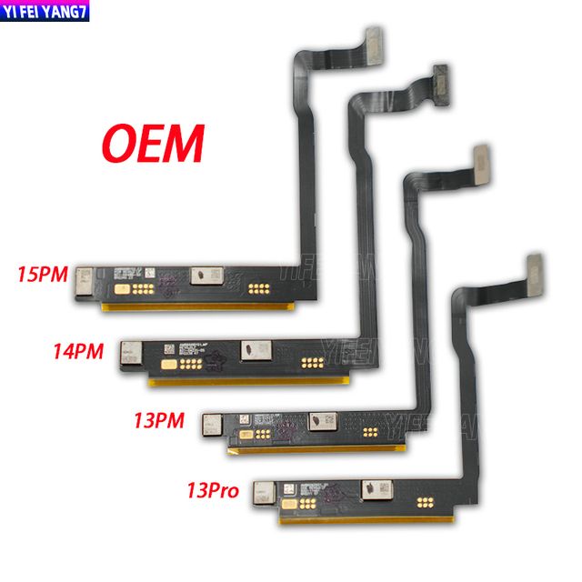Original 16-LCD Display Screen Flex Ribbon for iPhone 12 13 14 15 16 Pro Max Repair Parts for Touch Display on Mobile Phones