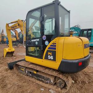 Maquinaria de Construcción Casi Nueva, Excavadora de Cadenas Usada PC56, Cucharón de 0.35m, Peso Operativo de 11000kg, Bien Mantenida, en Stock - Product Image 5