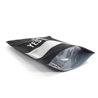 Impression personnalisée Fenêtre givrée de qualité supérieure Vêtements de maison Sous-vêtements Maillots de bain Lunettes Pochette d'emballage debout Sac en mylar