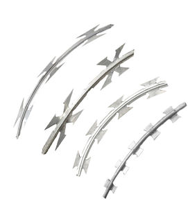 <span class=keywords><strong>ลวดหนาม</strong></span>เหล็กชุบสังกะสีขนาดเส้นผ่านศูนย์กลาง2.5มม. ยาว500เมตรเคลือบพีวีซีทนทานต่อการก่อสร้างป้องกันการกัดกร่อน - Product Image 5