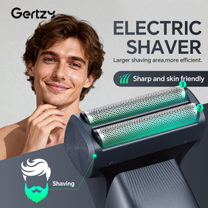 Men's Portable Li-Ion Battery USB Charging Reciprocating Blade Dedicated Foil for Household Hotel Use 3-in-1 <b>Shaver</b> Bea - Product Image 3