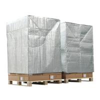 Housse thermique moderne et imperméable pour le stockage en extérieur protégeant les palettes de la pluie et de la condensation pour les entrepôts