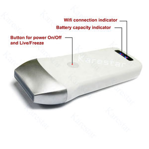 Machine <span class=keywords><strong>USG</strong></span> linéaire wifi sans fil vétérinaire appareil portable à ultrasons entièrement numérique - Product Image 2
