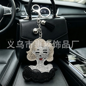 Llavero con diseño de la famosa actriz <span class=keywords><strong>Marilyn</strong></span> <span class=keywords><strong>Monroe</strong></span>, colgante para bolso de mujer, pequeño regalo, de fabricantes originales. - Product Image 2