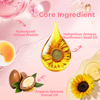 Huile Parfumée Capillaire Rafraîchissante Soin des Cheveux Marque Privée Parfum Longue Durée Anti-Frisottis Nourrissant Brume Parfumée pour Cheveux