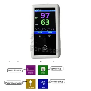 <span class=keywords><strong>Oxymètre</strong></span> <span class=keywords><strong>de</strong></span> <span class=keywords><strong>pouls</strong></span> portable avec écran LCD couleur TFT <span class=keywords><strong>de</strong></span> 2,8 pouces et réduction des artefacts <span class=keywords><strong>de</strong></span> mouvement DSP, équipement pour cliniques vétérinaires - Product Image 5