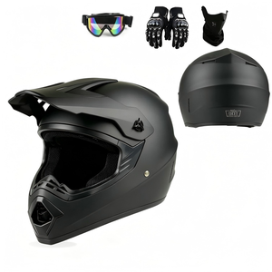 Nouveau Casque Moto Intégral PBRabbit en ABS, Design Mentonnière Amovible Moderne, Mousse Respirante, Construction Légère L8evQUAY, Couverture Complète - Product Image 6
