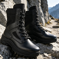 Promotion de vente en gros d'usine, bottes tactiques pour hommes, amortissantes, respirantes, bottes de randonnée, bottes de désert