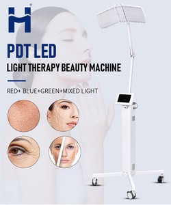 2024 mới nhất HUAMEI <span class=keywords><strong>PDT</strong></span> <span class=keywords><strong>LED</strong></span> máy trị liệu mặt ánh sáng quang trị liệu chăm sóc da <span class=keywords><strong>Led</strong></span> sinh học ánh sáng Whiting loại bỏ nếp nhăn - Product Image 2