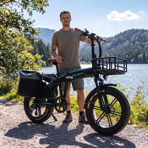 <span class=keywords><strong>Vélo</strong></span> <span class=keywords><strong>électrique</strong></span> pliable <span class=keywords><strong>à</strong></span> pneus larges CST, batterie LG 48V15Ah, moteur 48V500W, frein <span class=keywords><strong>à</strong></span> disque hydraulique Tektro, Shimano 7 vitesses, longue portée 120 km - Product Image 1