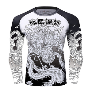 Rashguard de Jiu-Jitsu personnalisé Cody Lundin pour homme, motif serpent, pour entraînement BJJ, combat, sublimation, fitness, t-shirts pour hommes - Product Image 2