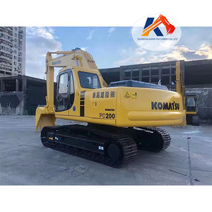 Excavadora Komatsu PC200-6 Usada de 20 Toneladas, PC200-7, PC220-7, Pocas Horas de Trabajo, 90% Nueva, Motor/Bomba Importados de Japón - Product Image 1