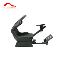 Simulateur de Sim de course professionnel VR jeu Cockpit de simulateur de voiture de course pliable de haute qualité
