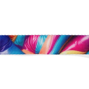 H3D สายรัดอกแบบ Bounce สำหรับสุนัข ปรับได้ ดีไซน์ลายทางสีสันสดใส - Product Image 3