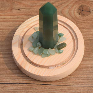 Nouveau Style LED Cristal Supports <span class=keywords><strong>De</strong></span> Lampe Naturel Feng Shui Amour Cristal Image Art Collection Chandelier Bougeoir - Product Image 2