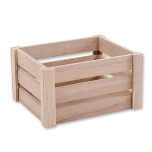 Hirzkste — boîtes de bière en <span class=keywords><strong>bois</strong></span> de couleur naturelle, emballage de stockage de légumes non finis vente en gros - Product Image 2