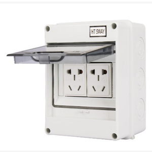 5WAY IP65 waterproof box can be equipped with circuit breakers <b>sockets</b> etc. For customization please contact customer service - Product Image 6