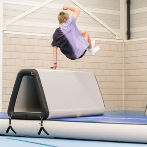 Piste d'air gonflable personnalisée en usine Gymnastique Tumble <span class=keywords><strong>Airtrack</strong></span> Air Obstacle Parkour pour l'entraînement-Tapis de sol gonflable durable - Product Image 5