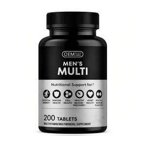 Capsules multivitaminées pour hommes de haute qualité, marque privée, avec minéraux – antioxydant et soutien immunitaire - Product Image 1