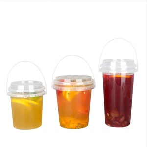 Cốc PP Dùng Một Lần Hộp Đựng Nước Ép Trái Cây Bằng Nhựa 1L 32Oz Bán Chạy - Product Image 1