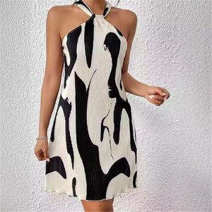 Nouveau printemps et été imprimé sexy hors épaule à lacets lâche femmes robe dames - Product Image 3