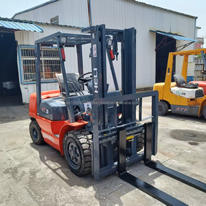 <b>Used</b> CPC30 CPCD30 Heli 3 Ton Diesel Engine Powered <b>Pallet</b> Truck Safe Reliable Forklift Strong Controllability Rough Terrain Farm - Product Image 5