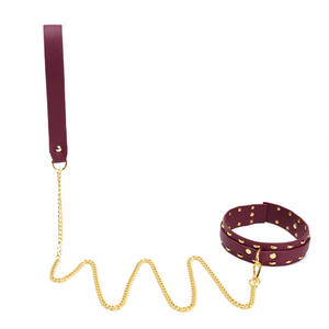 SM Toys Sex Set Esposas Puños Boca Bola con los ojos vendados Alternativa Bondage Cuero Productos para adultos - Product Image 4