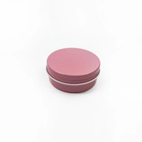 5ml 10ml 15ml 20ml thé métal étain rose aluminium cosmétiques crème étain gros aluminium savon conteneur