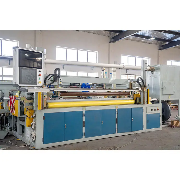 High Reliability Automatic Cotton Packaging Film Splicing Machine Low Failure Rate Intelligent Management