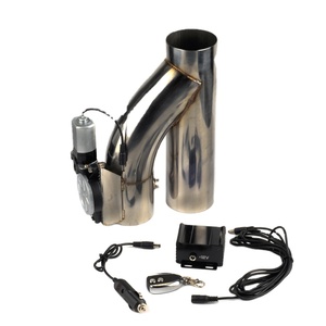 Soupape de découpe d'échappement de voiture réglable en acier inoxydable 304 de type Y, électrique 12v avec télécommande PP-YY30R - Product Image 1