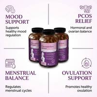 Capsules d'inositol myo et D-chiro en marque privée OEM, rapport 40:1, pour le soutien hormonal et ovarien des femmes