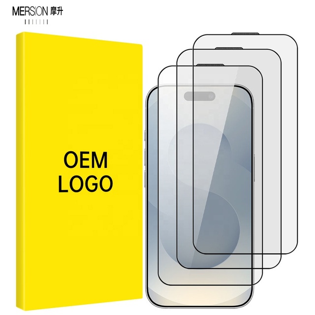 Factory Wholesale Glass Film for iPhone 17 16 15 14 13 12 11 Pro Max Plus Mini X XR XS HD Clear Screen Protector