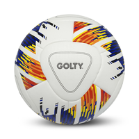 GOLTY SL-3016-1 Taille 5 Poids 410-450G et Circonférence 680-700MM avec Construction Durable Laminée Design Sans Couture Football
