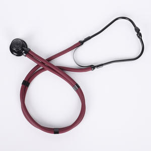 Estetoscopio multifuncional negro <span class=keywords><strong>completo</strong></span>, estetoscopio de doble tubo negro, estetoscopio de doble cara Chapado en negro - Product Image 5